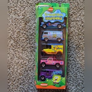 Matchbox Nickelodeon SpongeBob SquarePants 5 Pack Gift Set